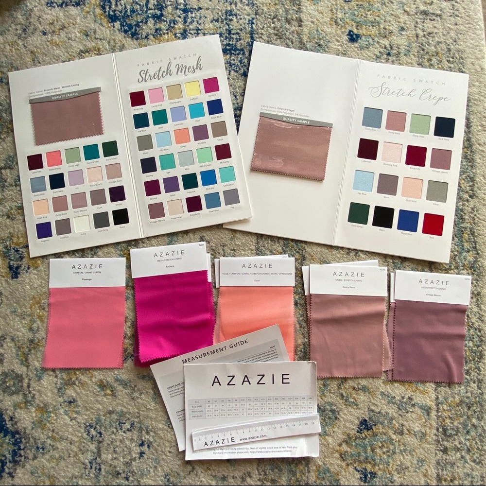 Azazie Swatch Bundle